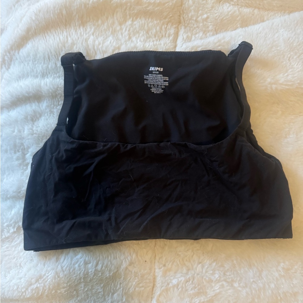 SKIMS Black Bralette